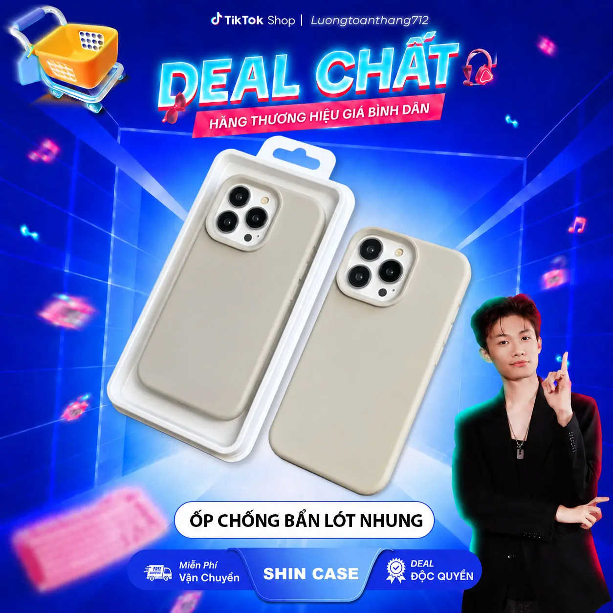[DEAL TẶNG] Ốp Lưng iPhone Chống Bẩn Lót Nhung Chống Sốc Cao Cấp, Bảo Vệ Camera cho iP/8/Plus/X/XS/XR/11/12/13/14/15/16/17Pro/Max/Mini