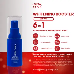GLOW GOALS WHITENING BOOSTER SERUM !! READY STOCK!! By Krisjiana & Siti Badriah