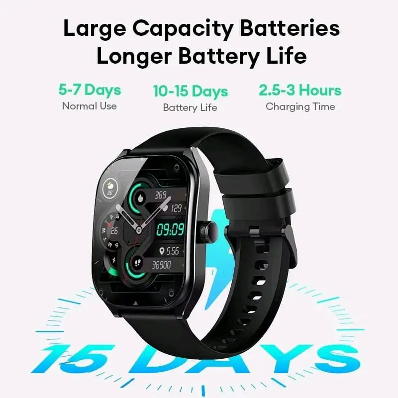 Aolon Curve Jam Tangan SmartWatch Amoled IP68 Waterproof 2.01-inch Curved IPS Screen Bluetooth 2