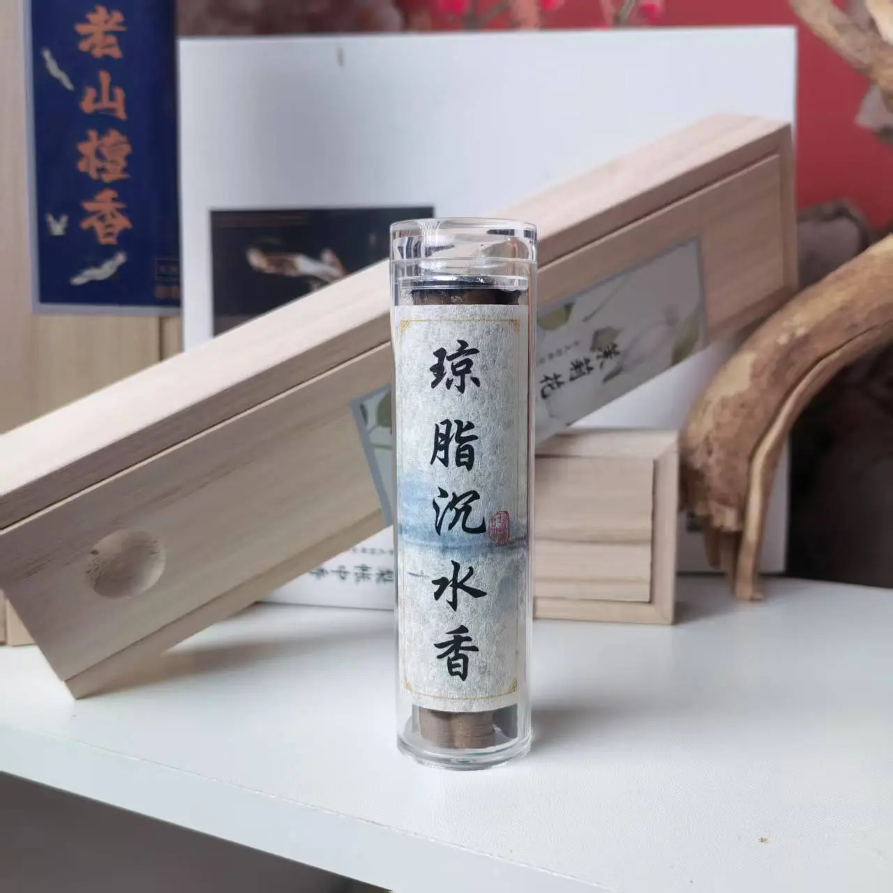 High quality Agar Agarwood, 40 tablets per bottle
