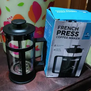 TEKO KOPI SARINGAN STEINLESS STEEL PERALATAN PRESS COFFE FILTER MAKER