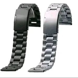 Tali Rantai Jam Tangan Stainless Steel Ukuran 18mm - 26mm Plus Pen untuk Gaya Anda