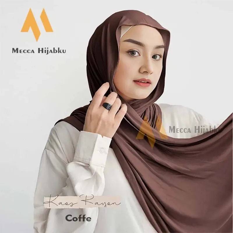 PASHMINA KAOS RAYON PREMIUM | PASHMINA KAOS TURKEY (TURKEY SHAWL) I PASMINA KOREA PREMIUM QUALITY STYLE Rayon Wine Pashmina Scarves 4