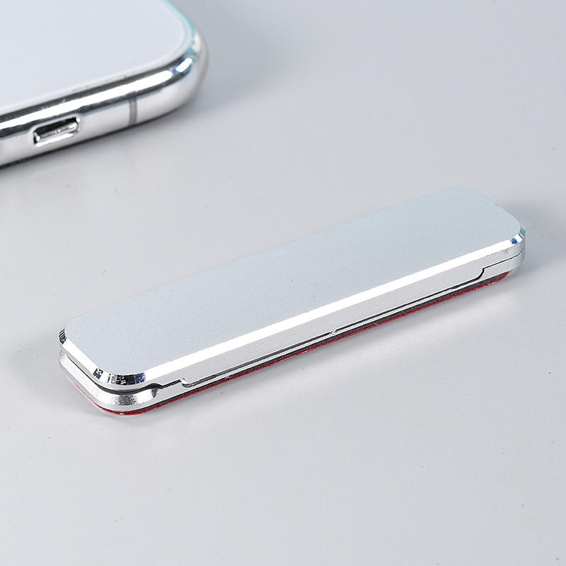 Product Introduction of Pemegang Telefon Mudah Alih Mini, Bahan Aloi Aluminium, Boleh Dilipat dan Padat, Menyokong Bingkai untuk Penutup Belakang, Pelekat, Sesuai untuk Telefon stand  phone holder  motor 4