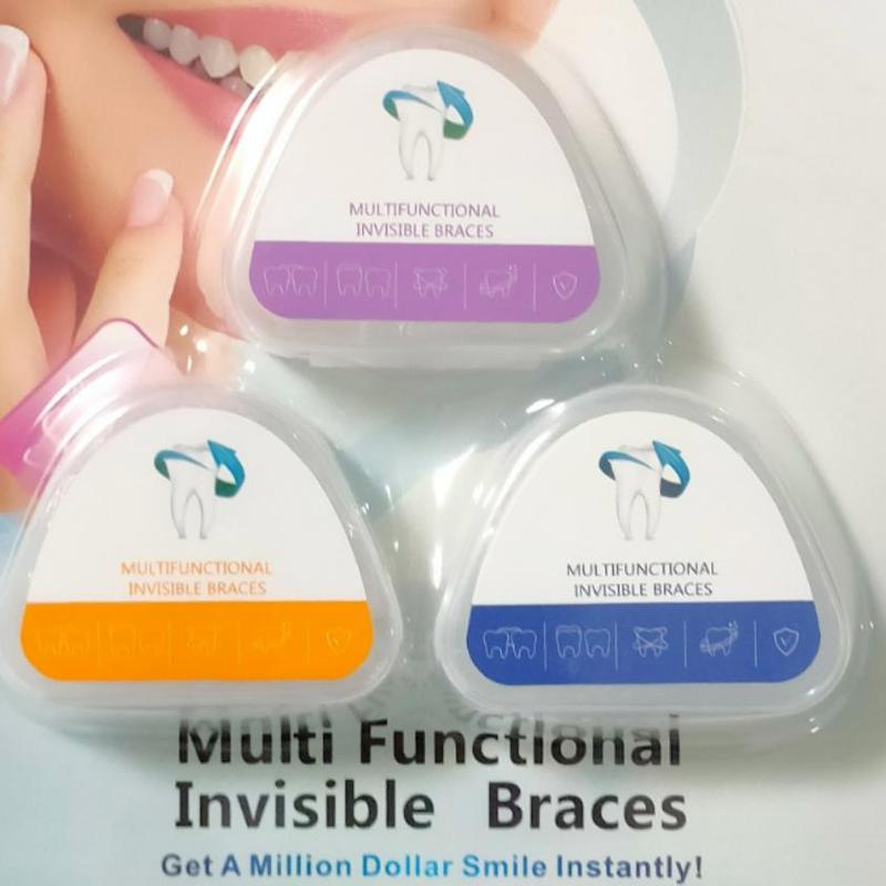 Clear Invisible Tooth Braces, Sports Tooth Braces, Anti-wear Tooth Braces for Night Sleeping, Suitable for Different Stages Adults, Comfortable Orthodontic Accessories, Mouthpiece 3