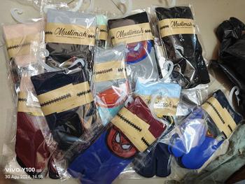 Product Review of [12 PASANG] KAOS KAKI ANAK POLOS DAN MOTIF from S**l 0