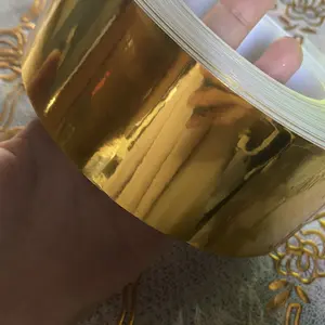 Vinnatsu 0.5/1/2/3cm×50M roll golden seam ceramic tile sticker Roll Gulungan Stiker Pembatas Keramik Stiker Ubin Keramik Jahitan Emas Yang Indah Lantai Hiasan Dinding DIY wardrobe decorative strip water proof wall tile Tiker Dekorasi Lantai Keramik