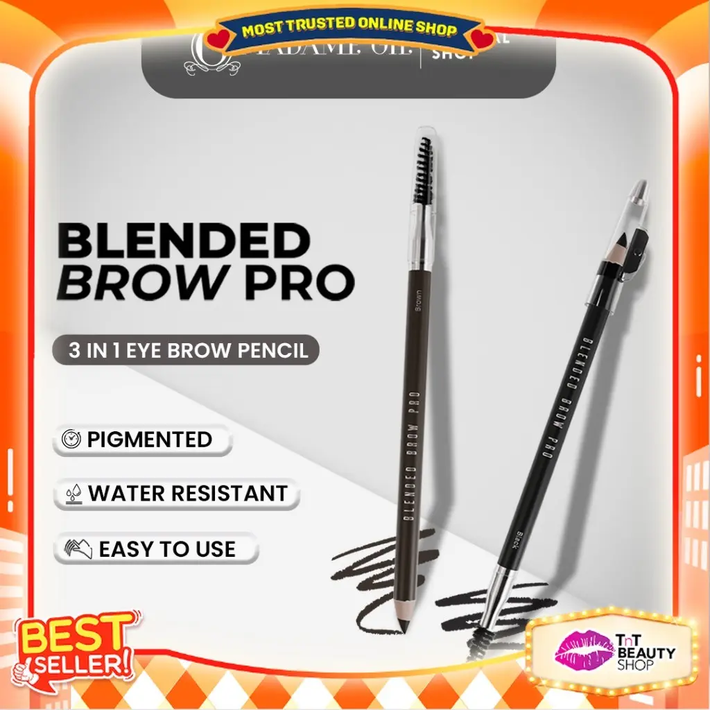 Madame Gie Blended Brow Pro - Pensil Alis Madame Gie | TnT Beauty Shop