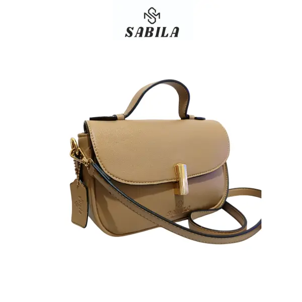 Tas Wanita Mini Josie Model Kuncian dengan Selempang 4