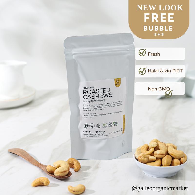 Kacang Mede Jumbo Oven 1 KG/ Roasted Chasew Galleo Kacang Mete 6