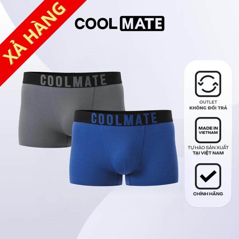   Outlet Không đổi trả  Combo 2 Quần Lót Nam Trunk Ice Cooling Premium - Coolmate 