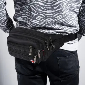 Tas Selempang Pria Waist Bags Casual Terbaru 2025 Dan Murah Meriah Slingbag Cowok Dewasa Waistbag Hitam Pinggang