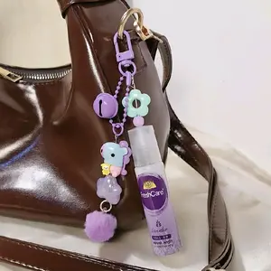 Keychain Jompo versi bt21 free sticker member bts