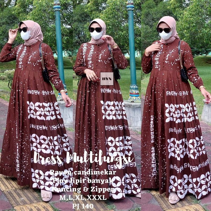 Product Introduction of Gamis Twill Terbaru Gamis Syari Gamis Twill Candimekar Ori By Haynabatik Bunga Cantik Dress Rayon Nyaman Kain Kancing Karet Muslim 21