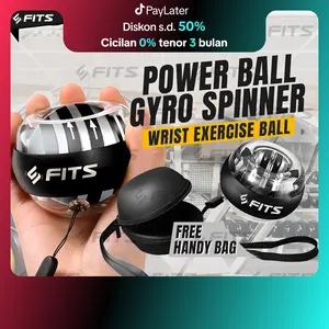 SFIDN FITS Power Ball Gyro Spinner | Wrist Exercise Ball
