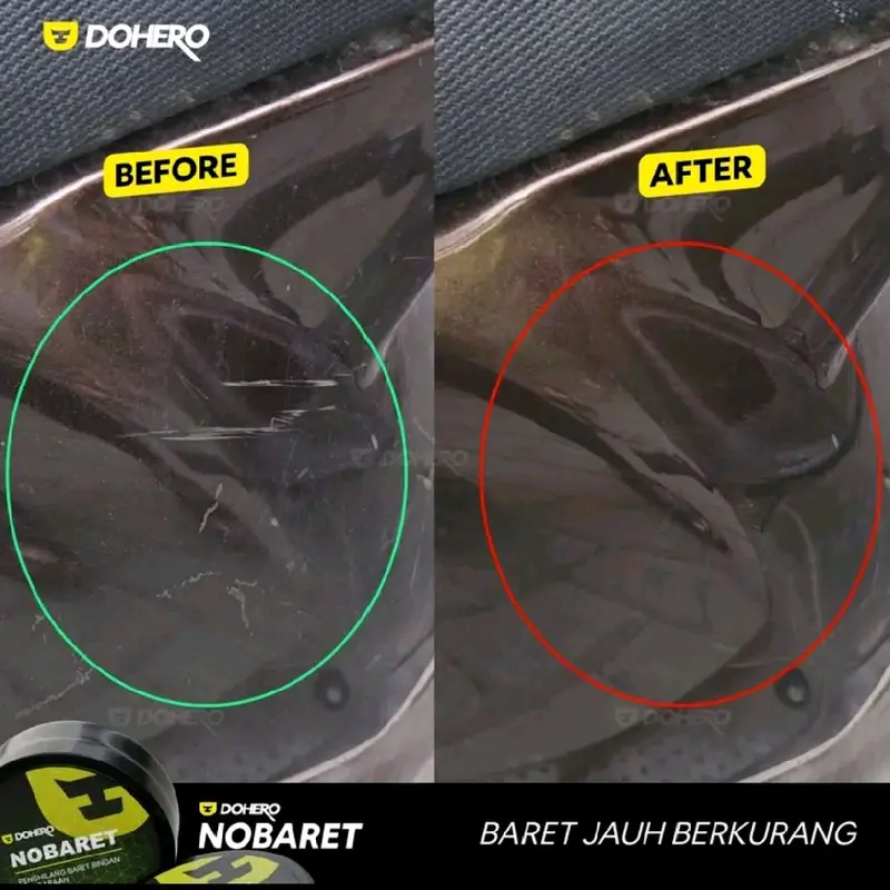 Dohero nobaret | Compound penghilang baret ringan motor dan mobil kemasan 50gr 3