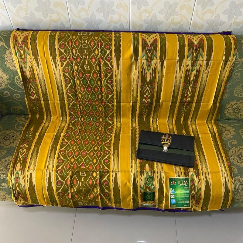 Sarung BTM Type MJM Original Songket Signature Full Sutra 100% 4
