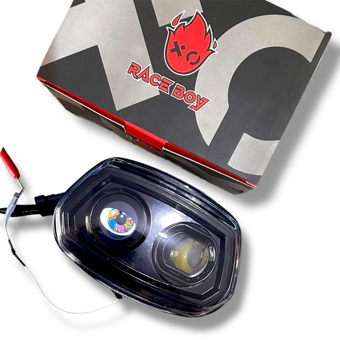 Gambar Headlamp Daymaker Race Boy EYE Vespa Sprint dari Legend Motor Shop Id Kab. Bekasi Tokopedia