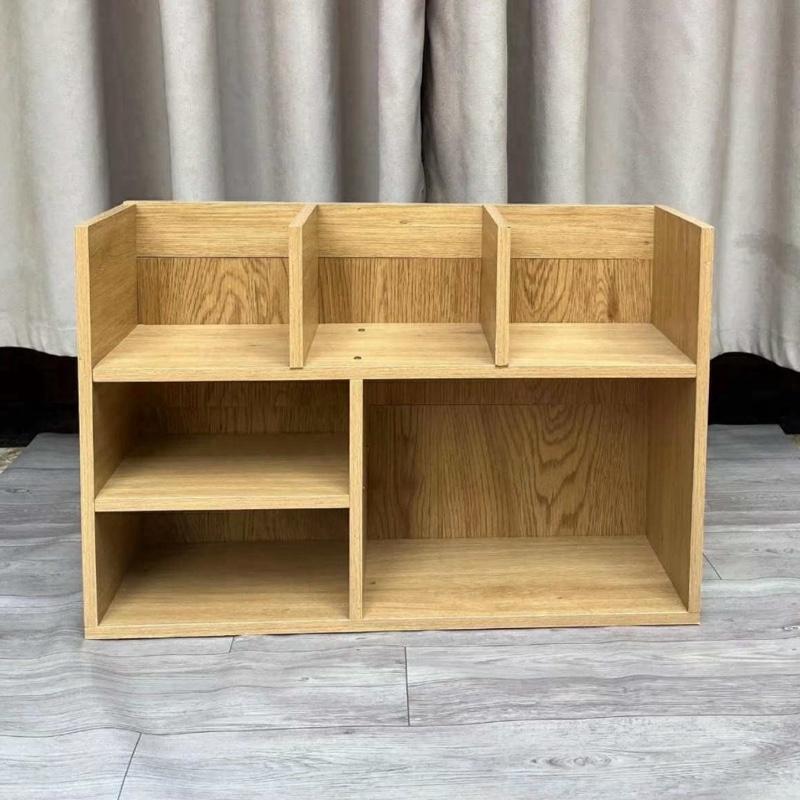    Có Chắn Lưng   Kệ Sách Gỗ Để Bàn Để Hồ Sơ Tài Liệu Đồ Dùng Học Tập Tiện Lợi Chắc Chắn Có Tấm Chắn 