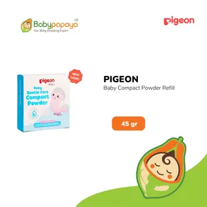 PIGEON Baby Powder Cake Chamomile Refill / Bedak Padat Bayi 45Gr Refill