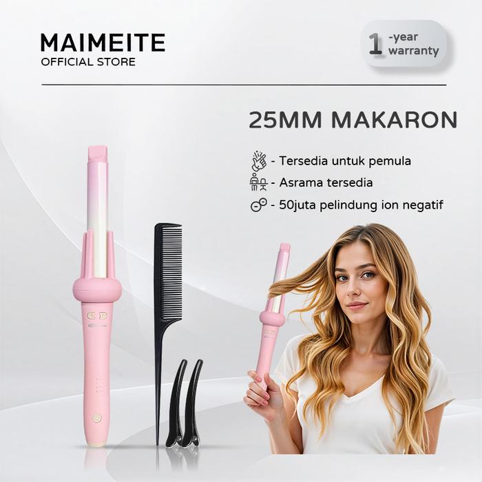 Gambar MAIMEITE Libra Hair Styler 2.0 Catokan Curly Otomatis 25mm Keramik Cepat Panas Tidak Merusak Rambut Warna Macaron Populer Terbaru dari MAIMEITE Store Kota Administrasi Jakarta Utara Tokopedia