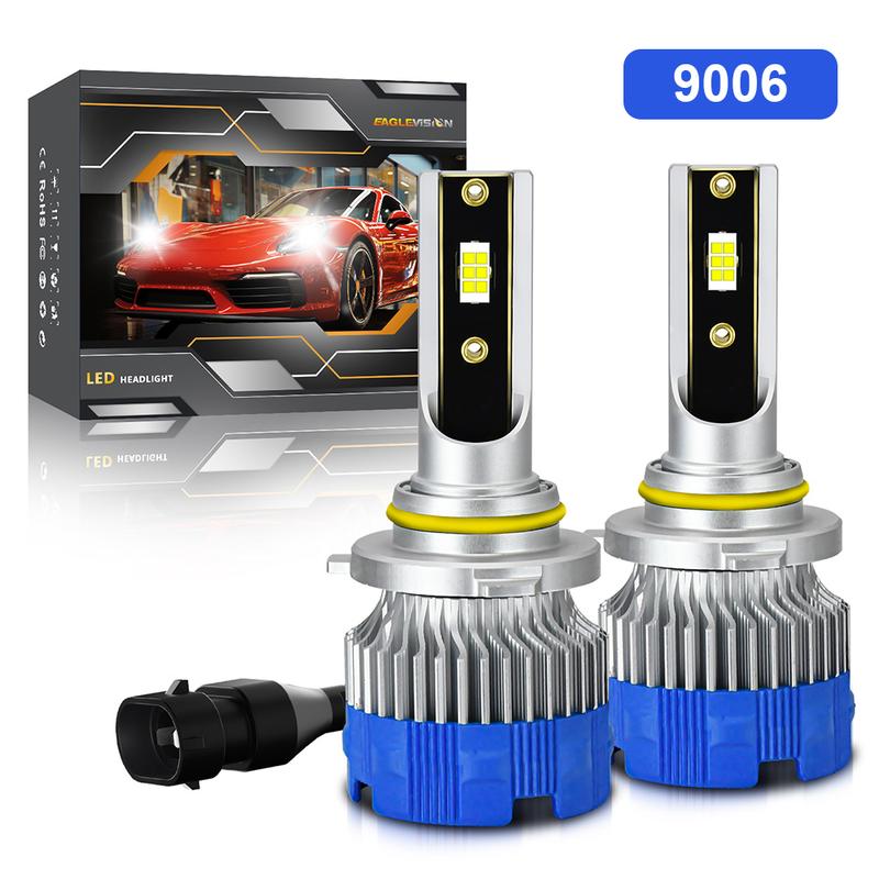 Product Introduction of 2Pcs H7 Car LED Bulb H1 H4 9005 9006 H11 Headlight Bulb for Car 20000LM 120W 6500K White CSP LED 12-24V Car Headlight LED Kit 37