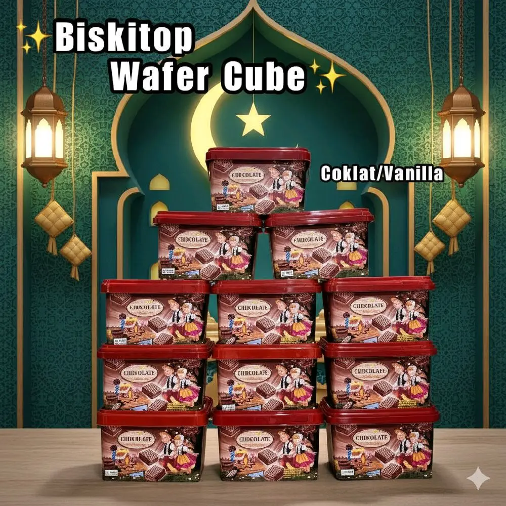 20.BISKITOP CUBE COKLAT ISI 12