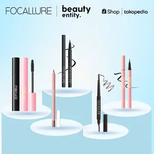 FOCALLURE PINKFLASH Eye Makeup Mata Eyeliner Maskara Pensil Alis Waterproof Tahan Lama PFE08 PFE02 FA18 FA