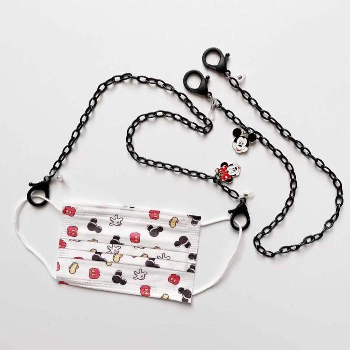 Strap Mask/Tali Rantai Masker/Kacamata Hiasan Mickey Minnie Mouse 2