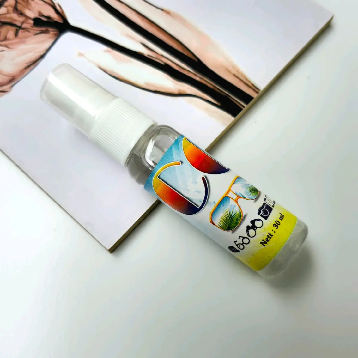 Cairan Pembersih Kacamata 1 Botol, 1 pcs (Lens Cleaner Protect) untuk Lensa Minus,Photocromic Glasses Frame