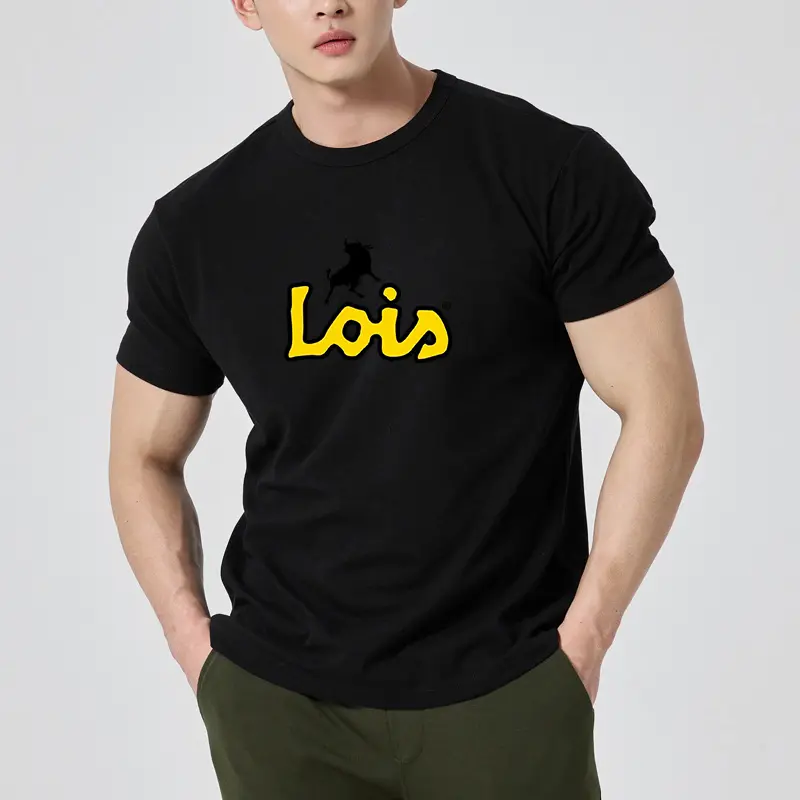 KAOS PRIA LOIS LAKI-LAKI ATASAN MURAH DISTRO GAMBAR SABLON KEREN GRATIS ONGKIR CASUAL CREW NECK | SIMPLE, DINAMIS, DAN MEMBERIKAN KESAN  KASUAL
