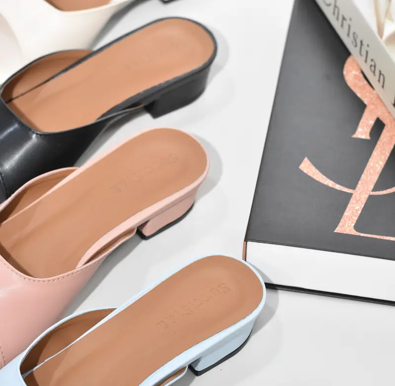 Sandal heels wanita / sandal trendy wanita tinggi 3cm/ Kf 001 Shoes selop  wanita Sendal 6