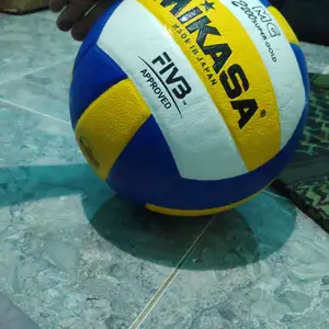Bola Voli Volley Mikasa supergold jahit mesin Berkualitas Gratis Pompa+pentil dan jaring