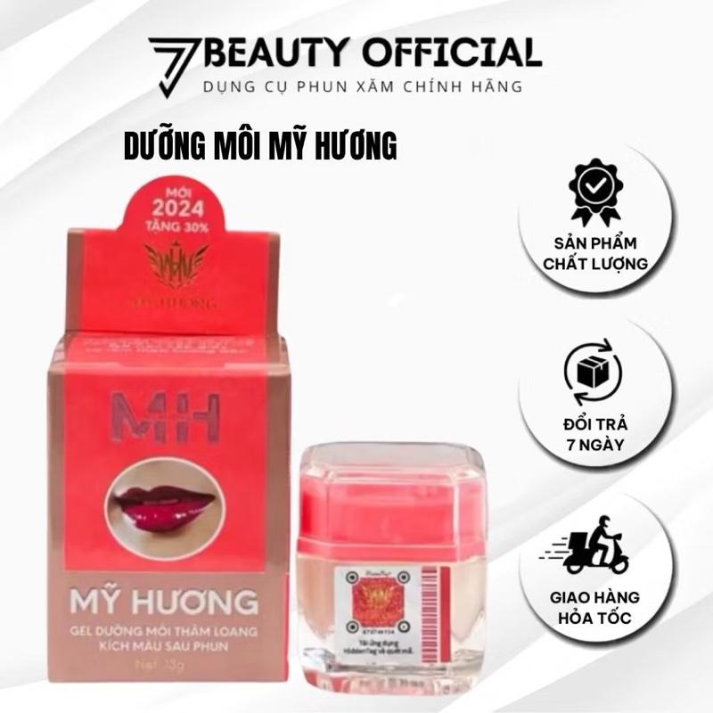 Dưỡng Môi Mỹ Hương Chính Hãng Sáp Tự Nhiên Cung Cấp Độ Ẩm Bổ Sung Collagen Giữ Môi Khỏe Đẹp Mềm Mịn