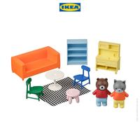 Gambar IKEA HUSET Set Mini Figur / Figurine / Rumah Boneka dari IKEA Indonesia Kota Administrasi Jakarta Timur 2 Tokopedia