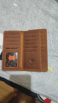Product Review of Dompet Panjang Pria Kulit Sapi Asli Crazy Horse Leathe Merk CEBBO Dompet Panjang Bisa Muat Hp Kartu Uang from D**s 1