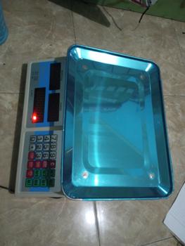 Product Review of QME Timbangan 40kg Buah Dan Sayur Digital Computing scale double Display Price - alat Multifungsi 2in1 Portable from F**o 0