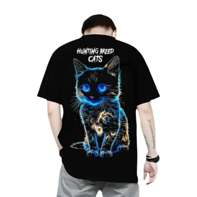 Stylish Pure Cotton Round Neck T-shirt for Men and Women Comfortable Summer Fashion