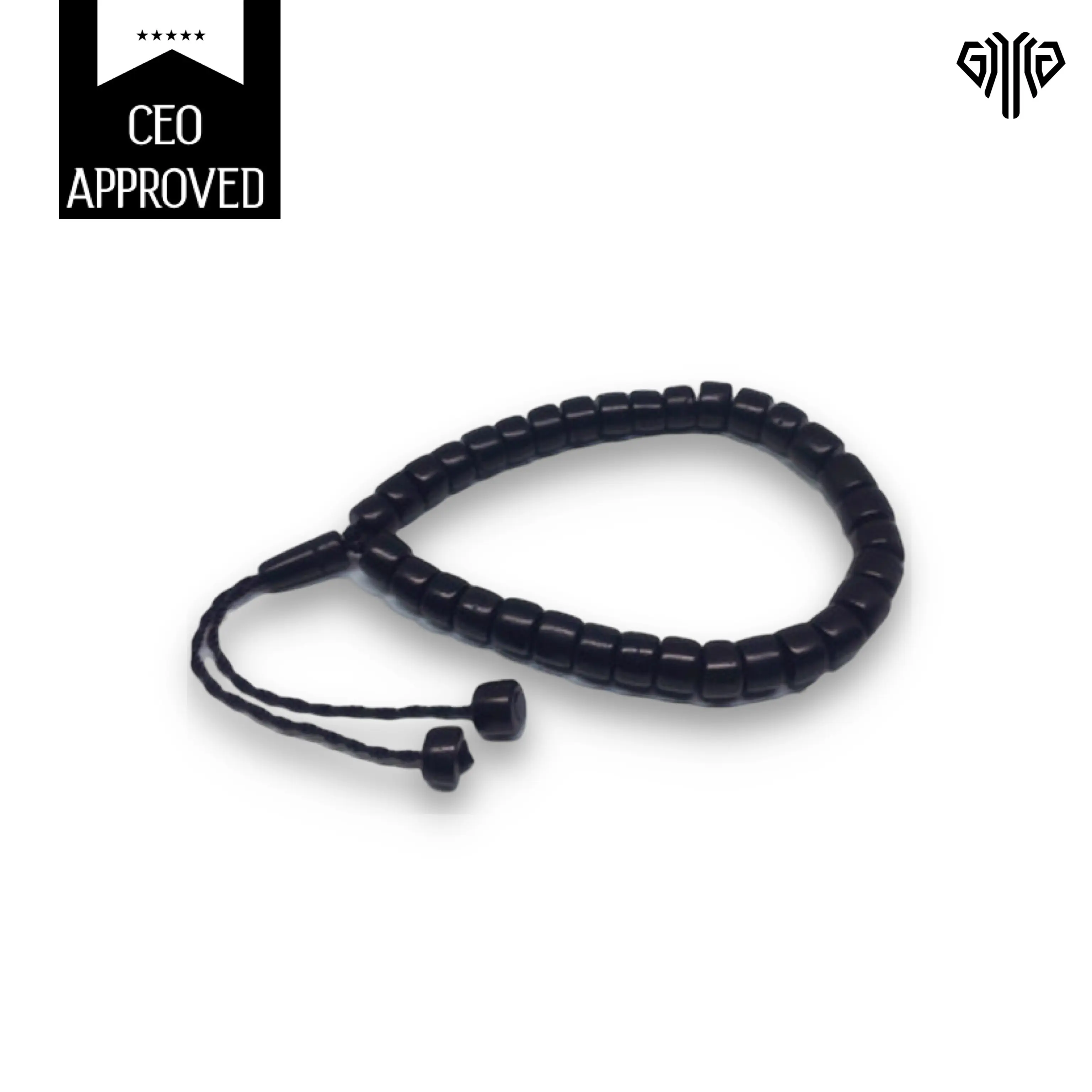 Gelang Kaukah Hitam Bracelets Kayu Model Marjand GGKMH Souvenir