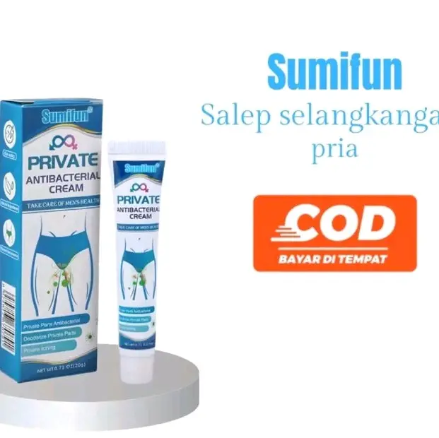 Private Anti Bacterial SUMIFUN Biru Cream Salep Gatal Selangkangan Eksim Dan Jamur Paling Ampuh Obat