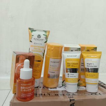 Product Review of Azarine Complete Face Series Treatment Paket Lengkap Skincare Face Wash Toner Day Cream Night Cream Moisturizer Cleansing Creamy Facial Oily from Y**i 0