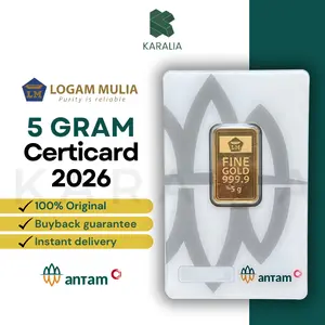 EMAS ANTAM 5 GRAM LM LOGAM MULIA ANTAM 5 GRAM SERTIFIKAT TERBARU