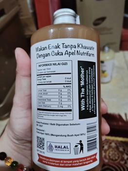 Product Review of NUTRIFARM CUKA APEL 500ML WITH MOTHER CUKA APEL 500 ML organik from J**s ** 2