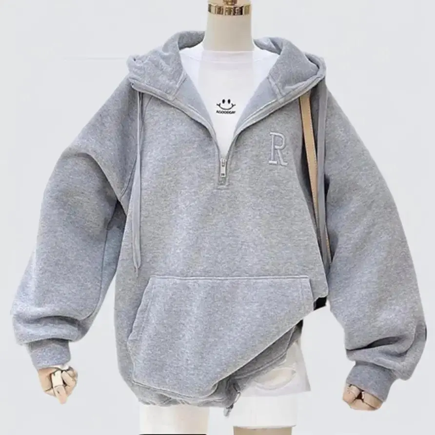 KG R ZIPPER HOODIE - SWEATER WANITA - BAHAN FLEECE GRAMASI 240 - SWEATSHIRT KUPLUK RESLETING SETENGAH - SIZE S-XL