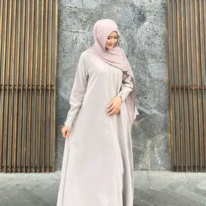RAAJA ABAYA UMROH TERLARIS SIMPEL ELEGAN BAHAN SABRINA ANTI UV BY KAVSA