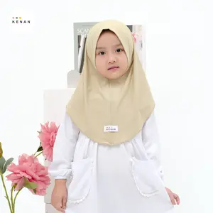 KENAN - Hijab Anak (MARSHA INSTAN) Bergo Nonped matt Jersey