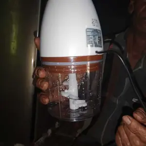 [Cece Ketar Ketir] LUNALIFE MFP7 Mini Food Chopper 700ml Giling Halus dan Kasar 4 Mata Pisau Tajam