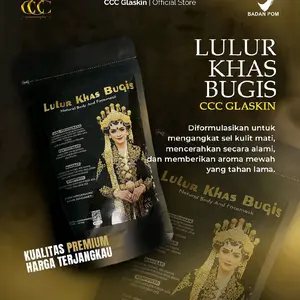 LULUR CCC GLASKIN MENCERAHKAN seluruh permukaan kulit