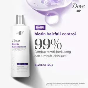 Dove Shampoo Biotin Hairfall Control 155mL