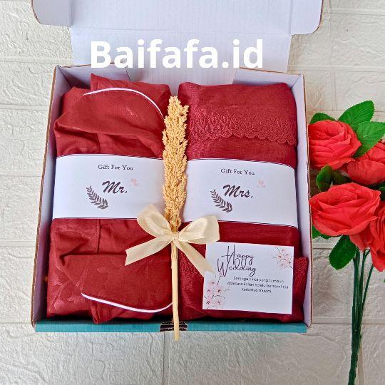 Set Piyama dan Lingerie Pasangan Romantis - Hadiah Anniversary Pasangan - Wanita, Tidur Couple